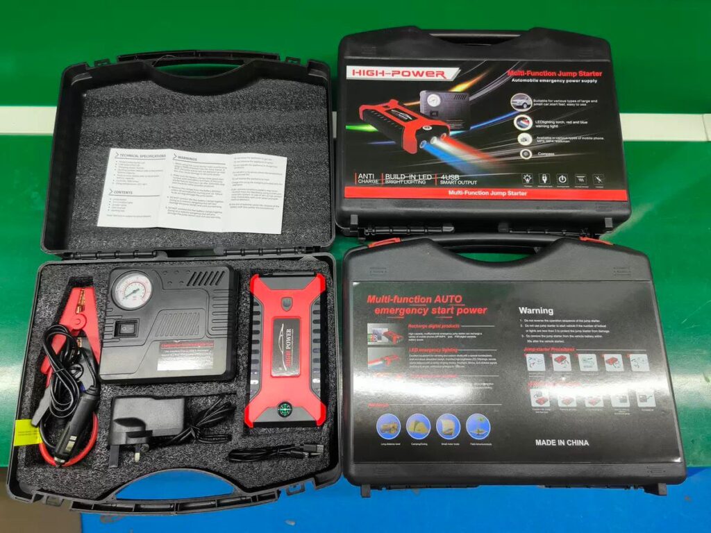 High-Power Multi-Function Car Jump Starter & Emergency Power Kit